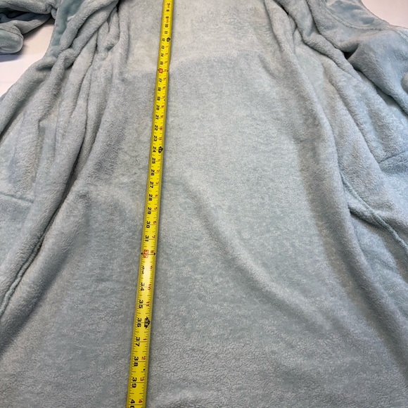 Cynthia Rowley Light Blue Plush Robe XL - Picture 10 of 10